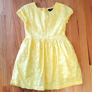 Gap eyelet cotton dress